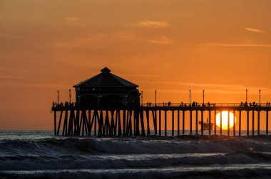 Pier Hunrington Plajı'nda