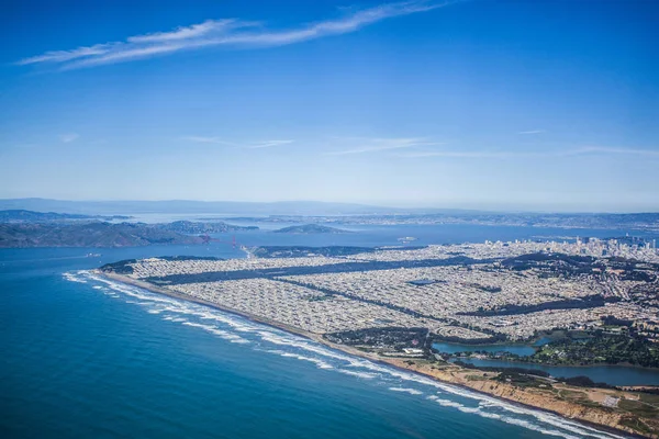 A paisagem urbana de São Francisco — Fotografia de Stock