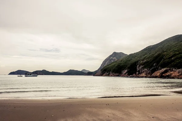 Vista secreta de playa — Foto de Stock