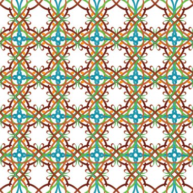 Vektör grafik resim, desen, sorunsuz arka plan dekor