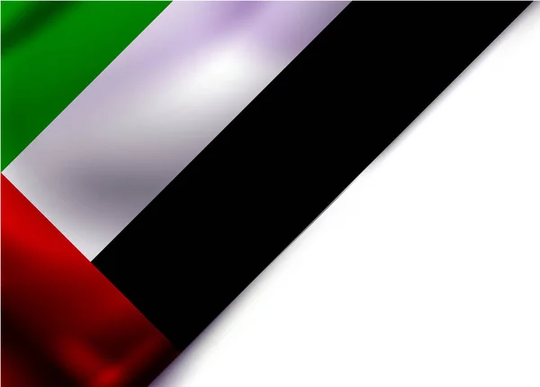 Émirats arabes unis (uae) fond du drapeau - illustration vectorielle — Image vectorielle