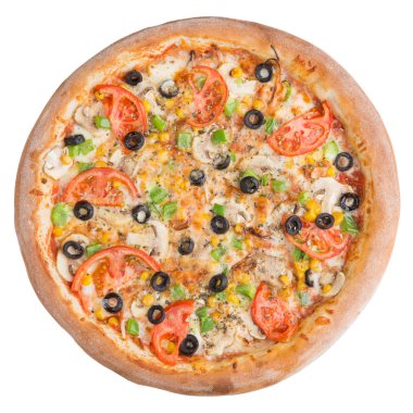 Pizza pepperoni. This picture is perfect for you to design your restaurant menus. Visit my page. You will be able to find an image for every pizza sold in your cafe or restaurant. clipart