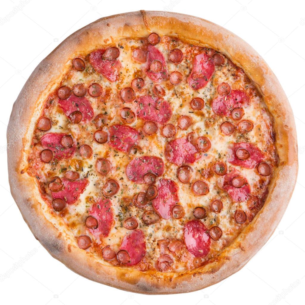 Pizza pepperoni. This picture is perfect for you to design your restaurant menus. Visit my page. You will be able to find an image for every pizza sold in your cafe or restaurant.