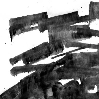 Çok yüksekliği çözünürlük. Geometrik graffiti arka plan. Havalı fırça etkisi ile duvar kağıdı. Beyaz kağıt üzerinde siyah akrilik boya kontur dokusu. Dağınık çamur sanat. Görüntüyü. El yapımı Grunge.