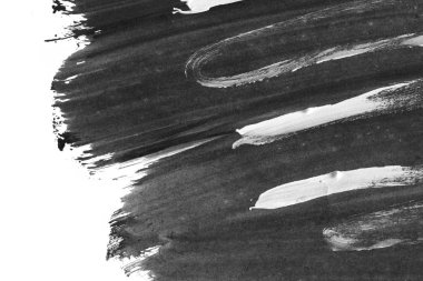 Çok yüksekliği çözünürlük. Geometrik graffiti arka plan. Petrol tuval inme etkisi ile duvar kağıdı. Beyaz kağıt üzerinde siyah akrilik boya kontur dokusu. Dağınık sanat. Görüntüyü. El yapımı Grunge.