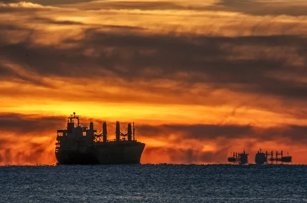 Baltık Denizi mistik günbatımı