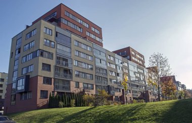 Modern konut çeyrek Vilnius, Litvanya