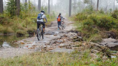 İnsanlar pass kanal Milli Parkı, Bisiklet