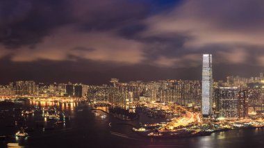 Hong Kong her iki tarafı için Beton Orman 