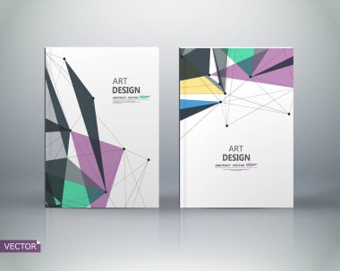 Soyut kompozisyon. Beyaz a4 broşür kapak tasarımı. Düzeltme eki bilgi başlık çerçevesi. Metin yazı tipi. Başlık sayfası modeli küme. Modern vektör ön sayfa. Marka logosu doku. Renkli resimler görüntü simgesi. Reklam afiş lif
