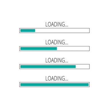 Soyut kompozisyon. Öğesi simge seti yükleniyor. Yaratıcı web tasarım download zamanlayıcı. Kullanıcılar tamamlama göstergesi. Beyaz arka plan, yeşil çizgiler. Hız sembolü yükleniyor. Internet sitesi sayfa ilerleme