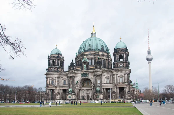 베를린 대성당입니다. 독일 — 스톡 사진
