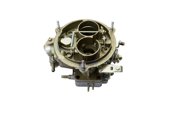 New carburettor. Isolated on white — Stock Photo, Image