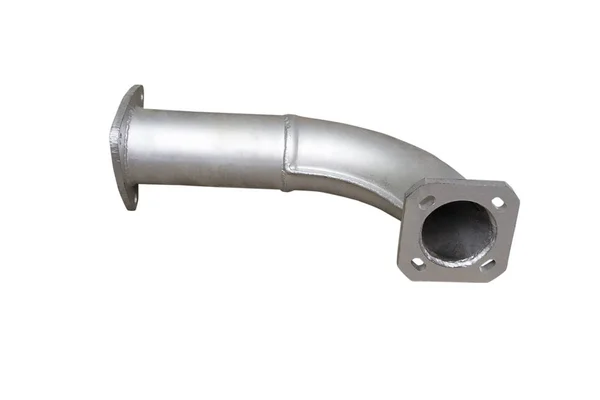 Muffler pipe car on an — Stock Photo, Image