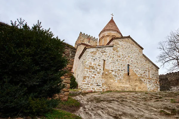 Ananuri фортеця на грузинських — стокове фото