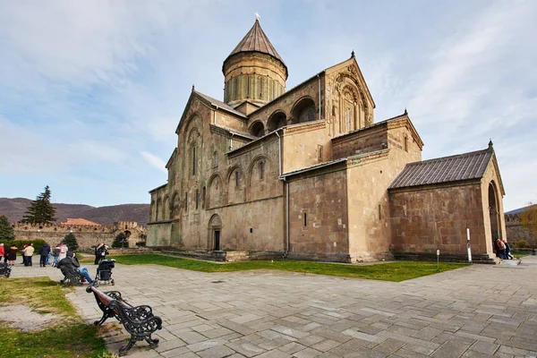 Catedral de Svetitskhoveli en Mtskheta . — Foto de Stock