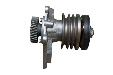 sürücü kamyon fan izole