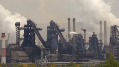 Metalurji üretim ortam hava kirliliği