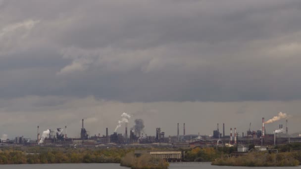 Émissions de fumée des grandes usines — Video