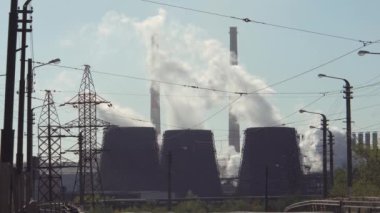 Metalurji Sanayi endüstriyel bir kuruluş tarafından atmosfer kirliliğinin.