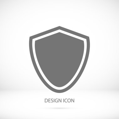 Kalkan basit simgesi