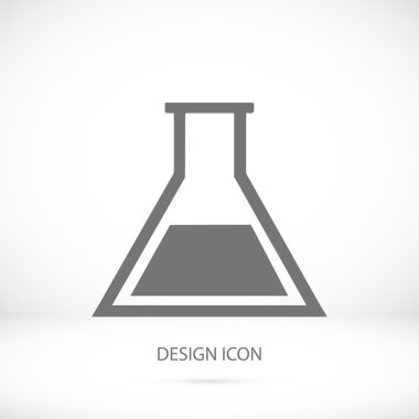 laboratuvar cam simgesi