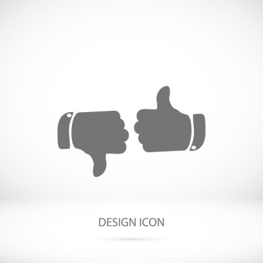 başparmak basit simgeleri