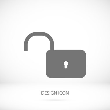 açılan kilit simgesi