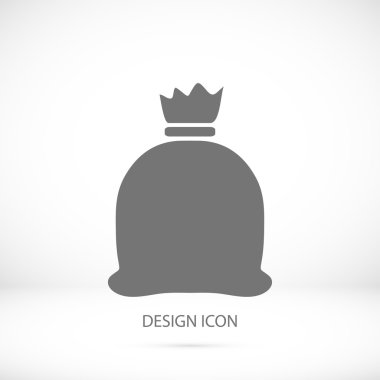 basit çanta simgesi