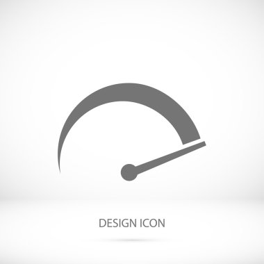 hız göstergesi basit simgesi