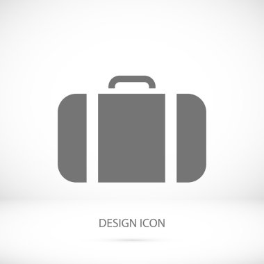 çanta basit simgesi