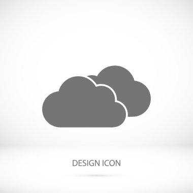 bulutlu hava simgesi