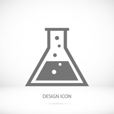 laboratuvar cam simgesi