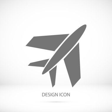 Uçak basit simgesi