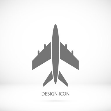 Uçak basit simgesi