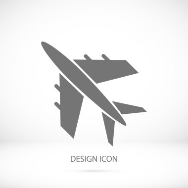 Uçak basit simgesi