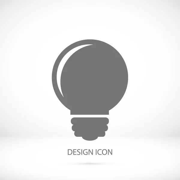 Light bulb icon — Stock Vector