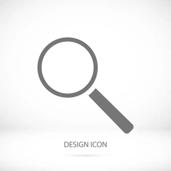 Icono de lupa — Vector de stock