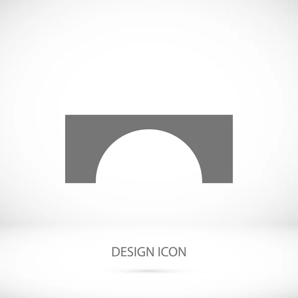 Puente icono simple — Vector de stock