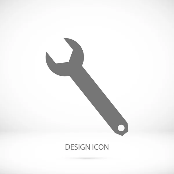Wrench simple icon — Stock Vector