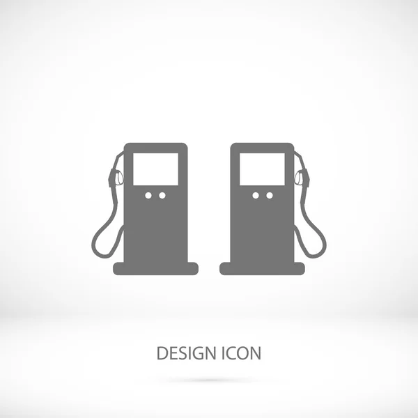 Benzinkút ikon — Stock Vector