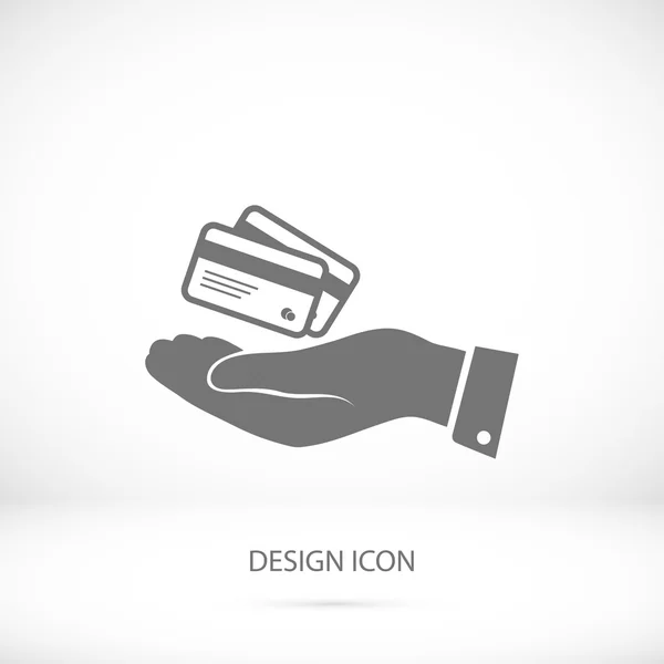 Creditcards pictogram — Stockvector