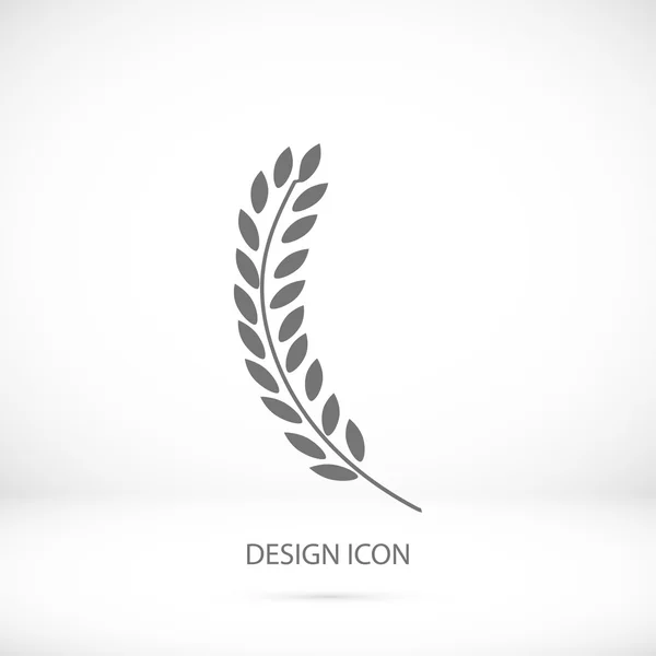 Trigo icono simple — Vector de stock