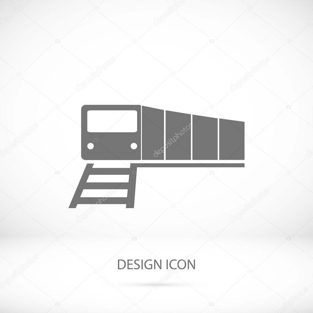 train simple icon