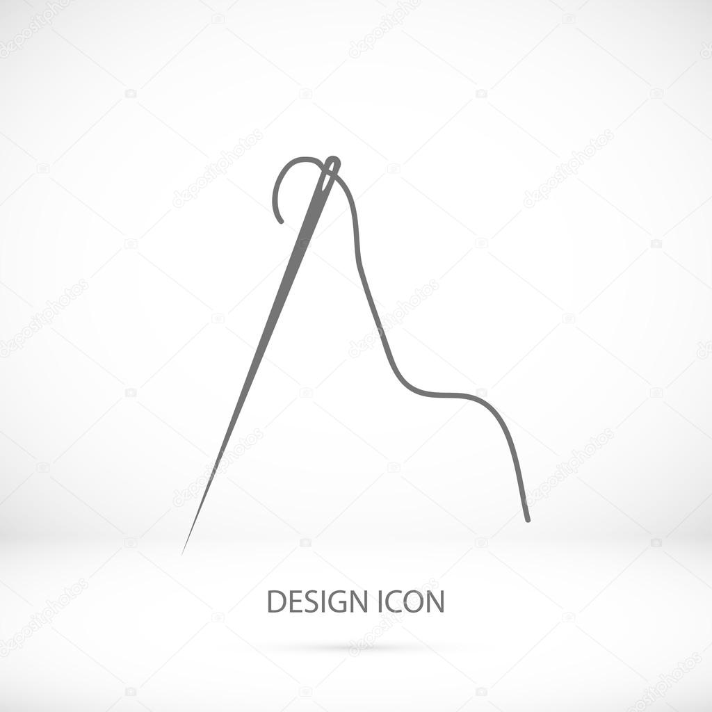 needle simple icon