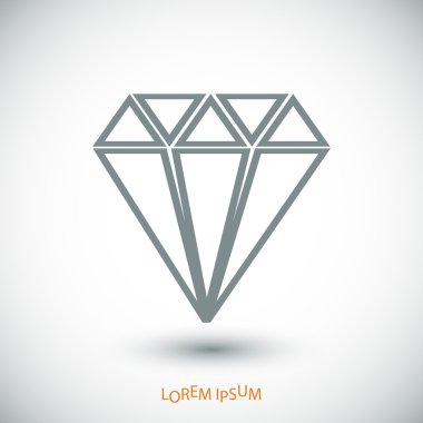 Basit baklava simgesini