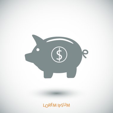 Domuz kumbarası simgesi