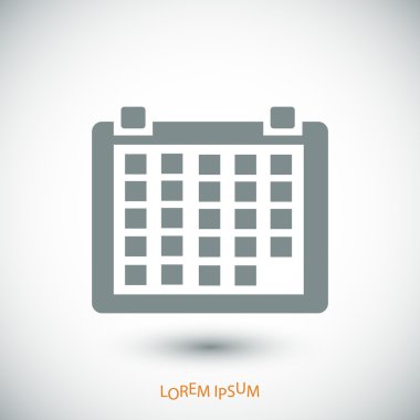 Basit Takvim Simgesi