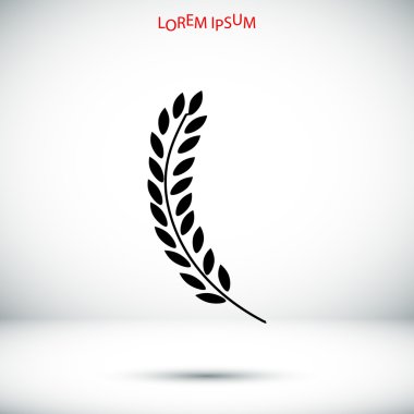 basit buğday simgesi