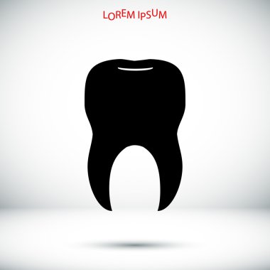 basit diş simgesi